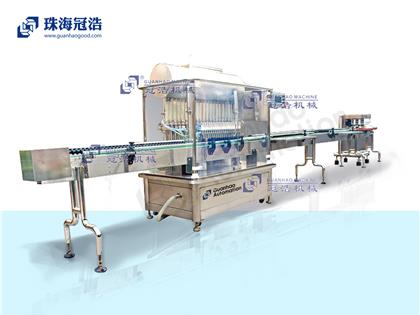 全自動(dòng)灌裝、旋蓋生產(chǎn)線